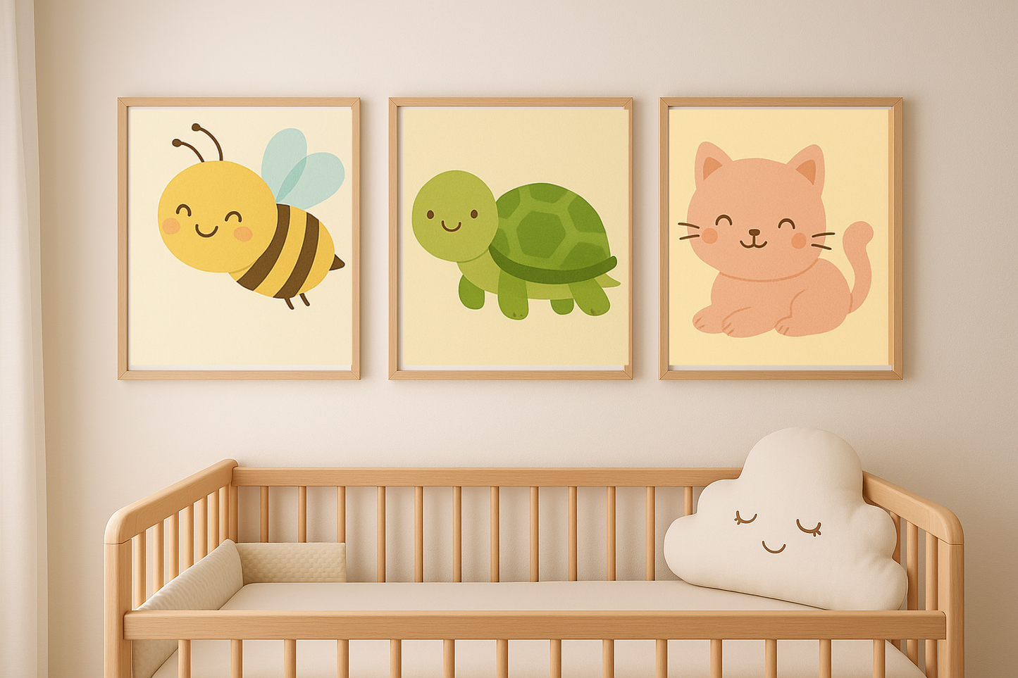 Mundo Colorido – Quadro Infantil Lúdico para Quartos Divertidos
